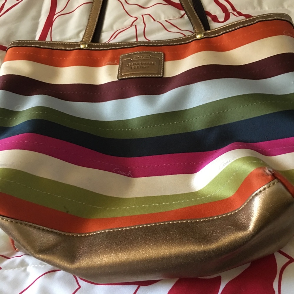 Coach bag Multi color